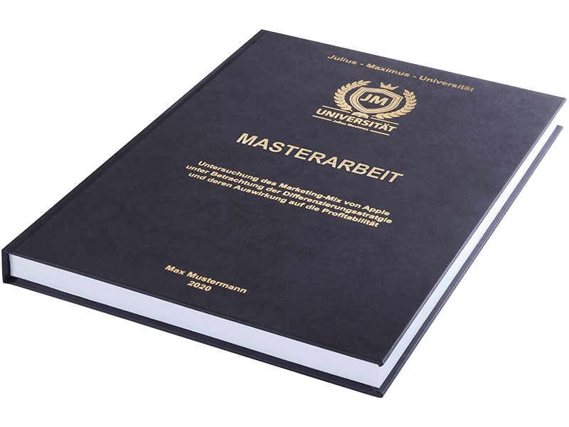 Dissertation drucken hardcover