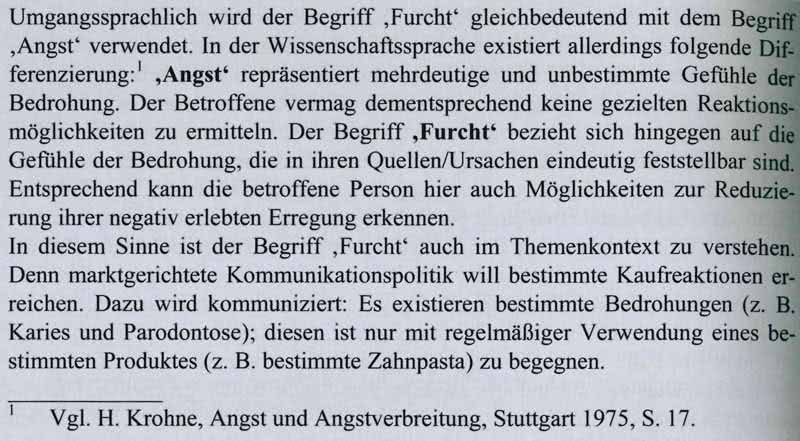 Definition eines thementragenden Begriffs anhand des Themenbeispiels in Einleitung