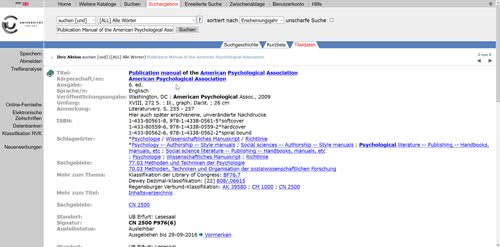 Literaturverzeichnis im APA Style - Das Standard Manual-1