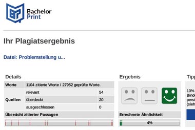 Plagiatsprüfung online für deine Diplomarbeit