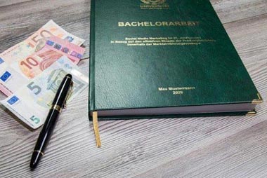 Wie hoch sind die Kosten fürs Drucken und Binden?