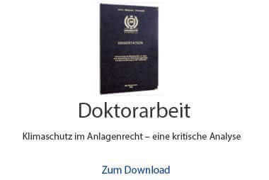 Doktorarbeit Beispiel Rechtswissenschaften