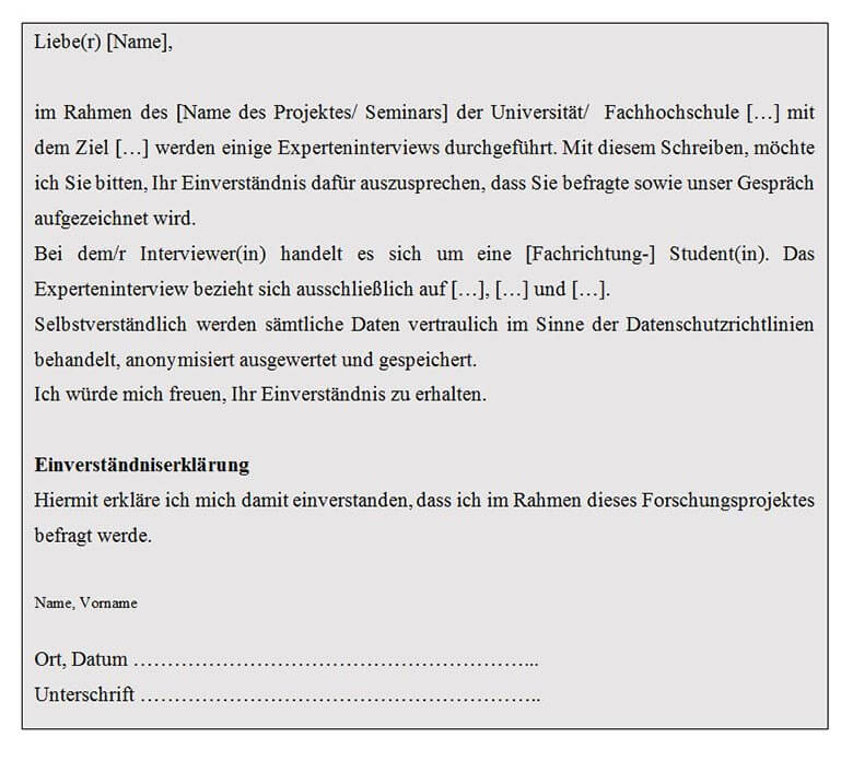 bachelor thesis mit experteninterview