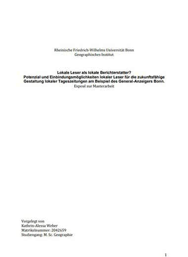 dissertation expose wirtschaftswissenschaften