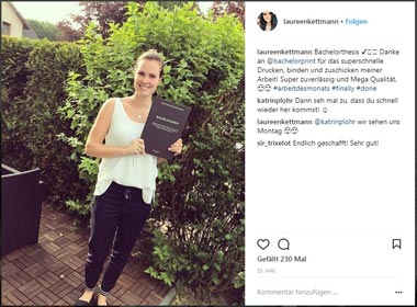 Kostenlos drucken lassen für - Laureen Kettmann