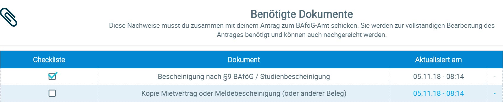 BAföG Rechner Checkliste BAföG Rechner Checkliste