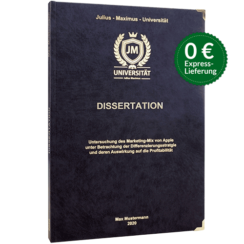 Online dissertation drucken
