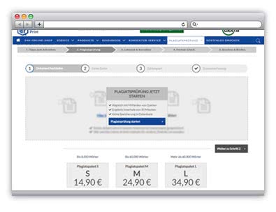 Online-Service-Partner Plagiatssoftware