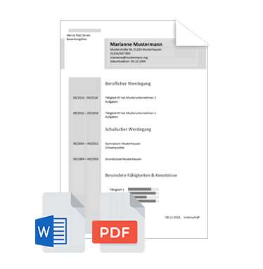 Lebenslauf Vorlagen Gratis Download