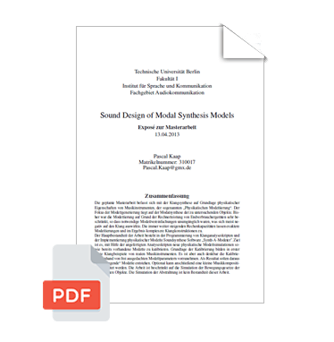 Dissertation expose gliederung
