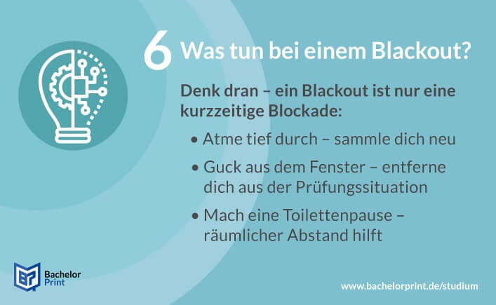Blackout bei Prüfungsangst
