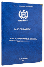 Dissertation drucken hardcover