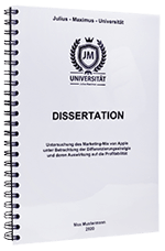 Dissertation drucken
