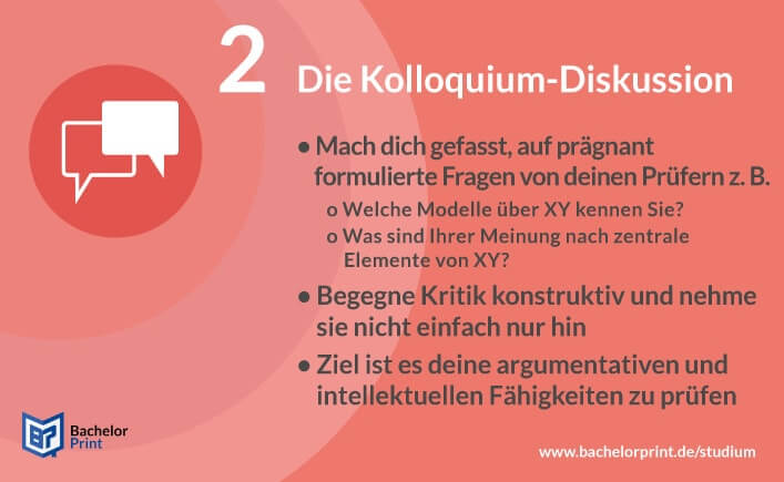 Das Kolloquium Verteidigung Der Bachelorarbeit Masterarbeit