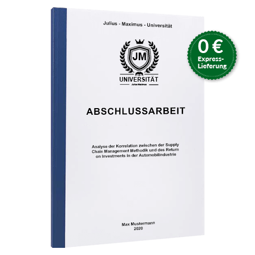 Abschlussarbeit drucken Klebebindung