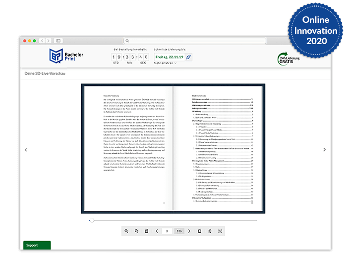 Bachelorarbeit onlinen drucken Blick ins Buch Bachelorarbeit onlinen drucken Blick ins Buch