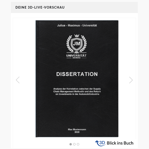 Online dissertation drucken