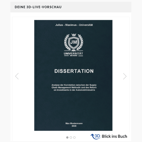 Online dissertation drucken