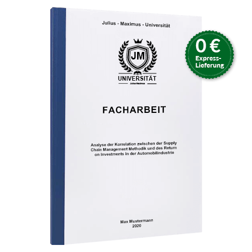 Facharbeit drucken Klebebindung