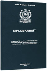 Diplomarbeit drucken Premium Hardcover