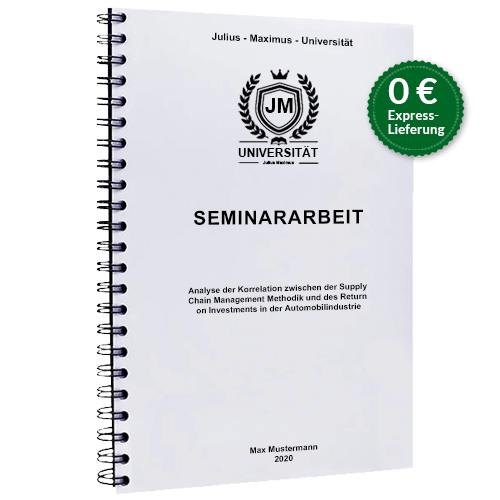 Seminararbeit drucken Spiralbindung