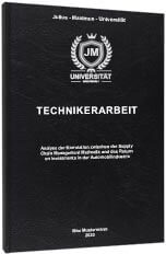 Technikerarbeit drucken Standard Hardcover