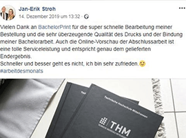 Drucken Binden Kostenlos Bachelorarbeit 2019 Dezember