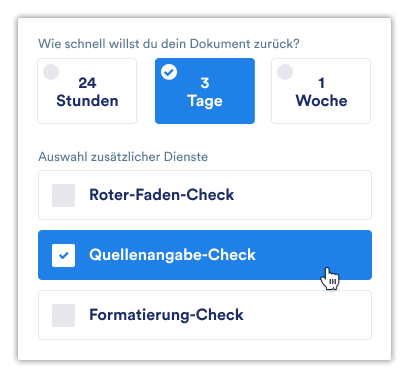 Korrekturlesen Dissertation Pakete