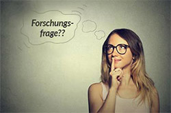 Wissenschaftliches Schreiben Forschungsfrage formulieren