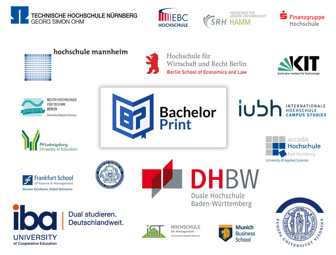 BachelorPrint Hochschulpartner