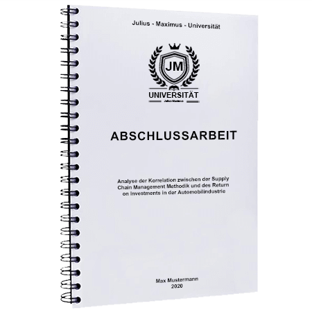 Abschlussarbeit binden Mosbach