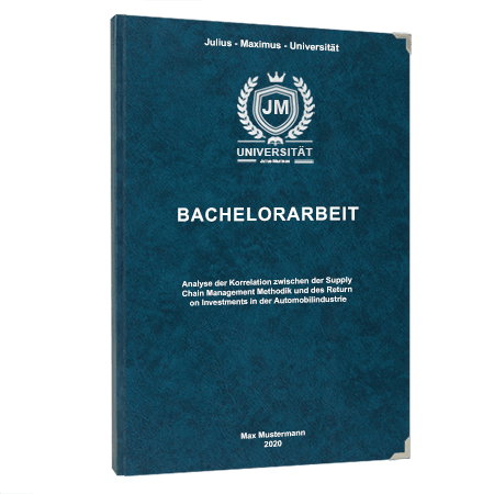 Bachelorarbeit binden Ingolstadt