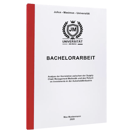Bachelorarbeit drucken Ingolstadt