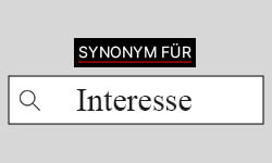 Interesse Synonyme-01