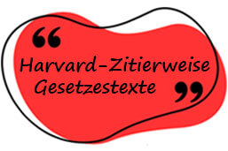 Harvard-Zitierweise-Gesetzestexte-Definition