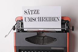 Sätze-umschreiben-Definition