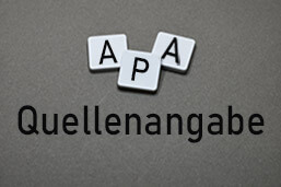 APA-Quellenangabe-Definition