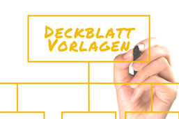 Deckblatt Vorlagen-Definition