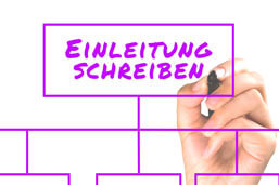 Einleitung schreiben-Definition