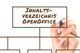 Inhaltsverzeichnis OpenOffice-Definition