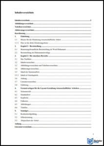 Inhaltsverzeichnis Vorlagen - Technische Universität Wien