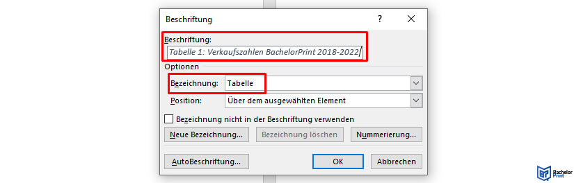 Tabellenverzeichnis-Word-Tabellen-beschriften-2