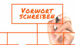 Vorwort schreiben-Definition