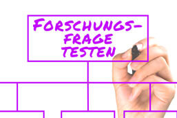 Forschungsfrage testen-Definition