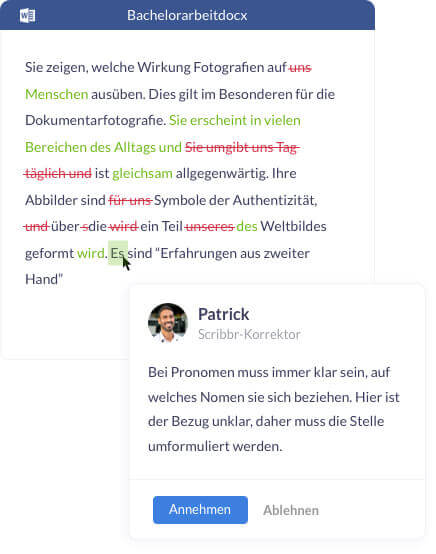 Plagiatspruefung-Dankeseite-Korrektur