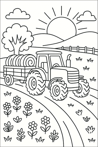 Ausmalbilder-Traktor-Fuer-Kinder-1