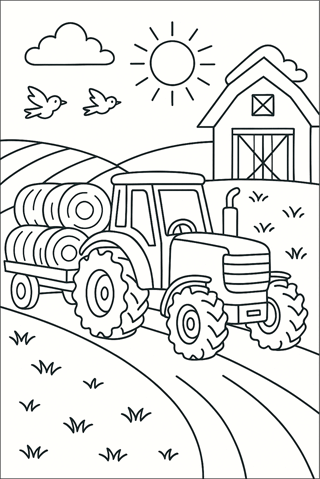 Ausmalbilder-Traktor-Fuer-Kinder-3