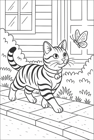 Ausmalbilder-Katze-2
