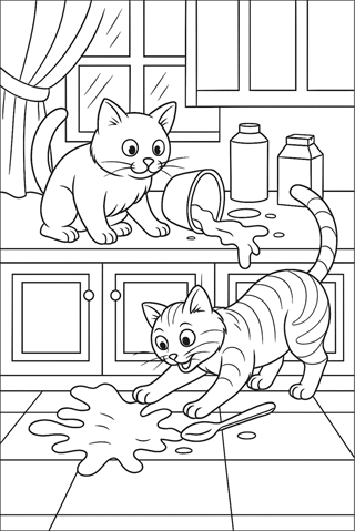 Ausmalbilder-Katze-3