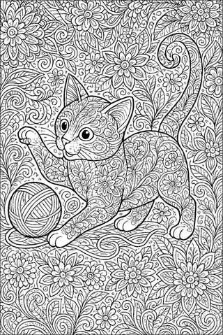 Ausmalbilder-Katze-fuer-Erwachsene-2